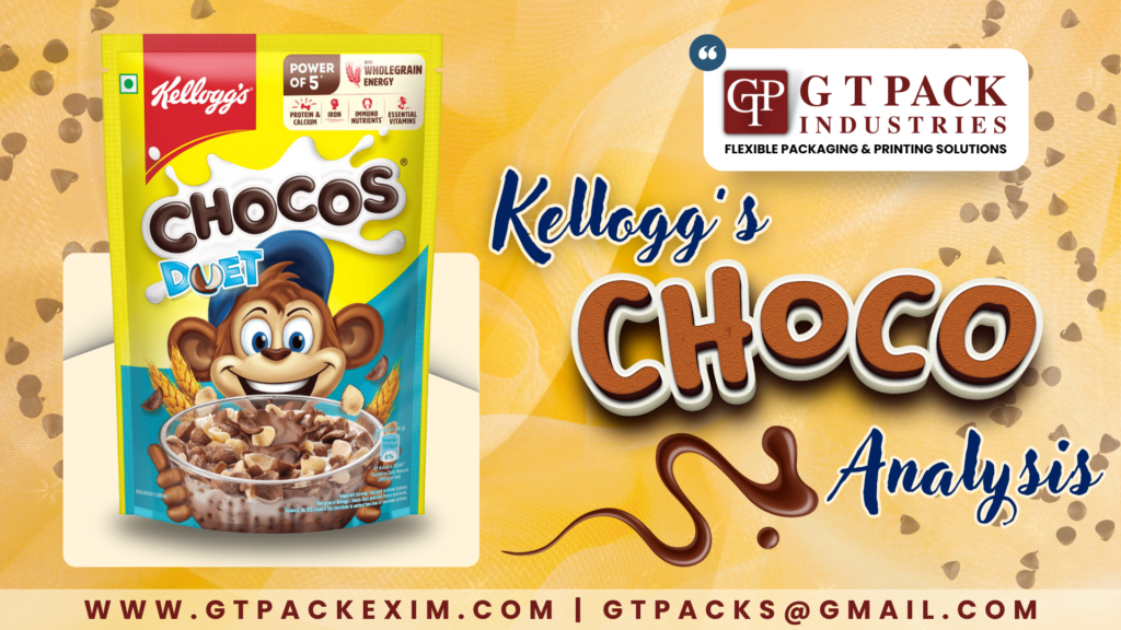 Innovative Stand Up Pouch Packaging Analysis: Insights from Kellogg's Chocos by G T Pack Industries